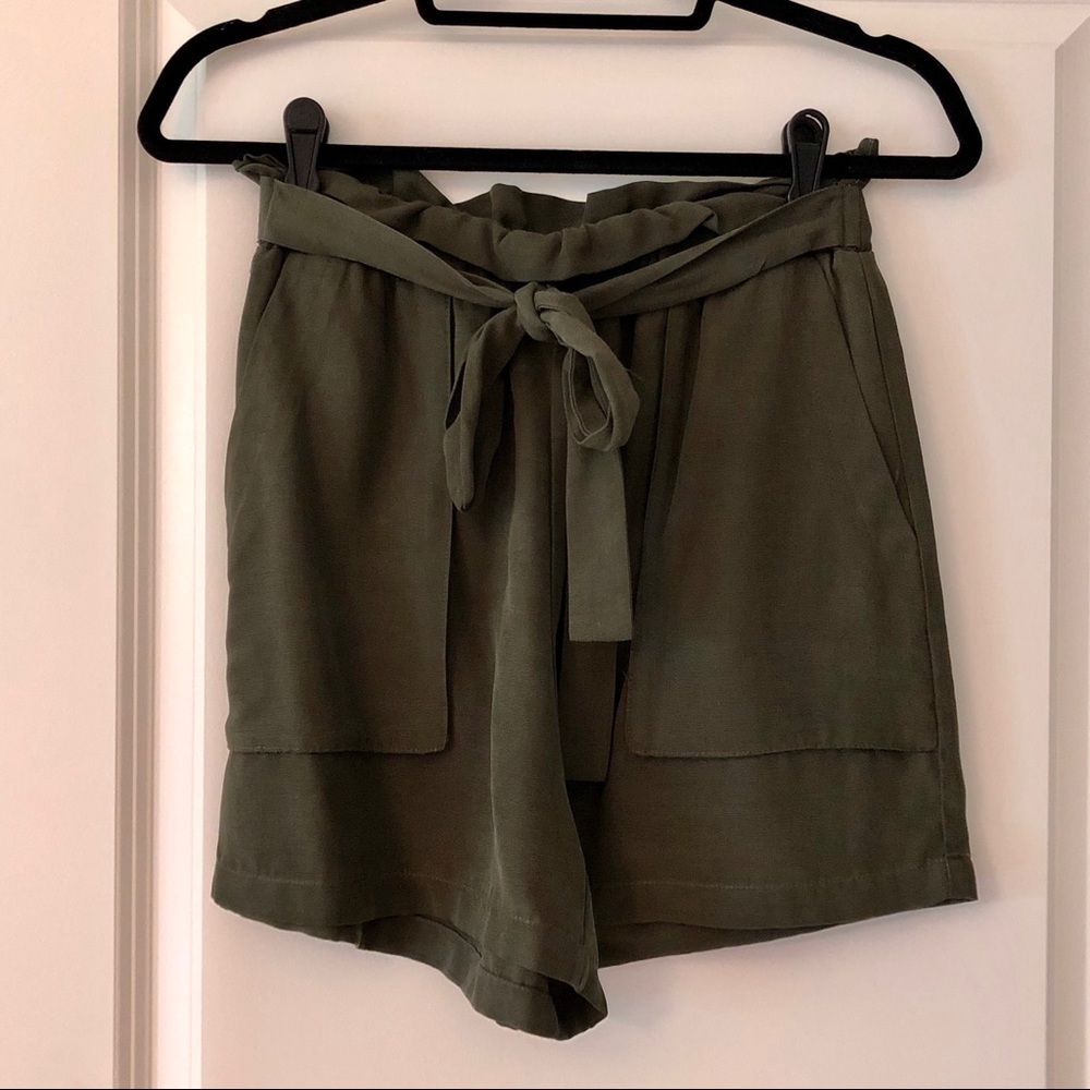 ZARA Paper Bag Shorts